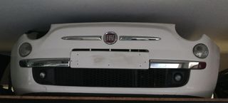 Fiat, 500 , μουρη κομπλε,airbag,αναρτησεις,ασπρη,βενζινα.