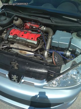Peugeot 206 2003 250 PS ΣΤΑ 0,8 BAR !!