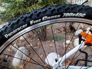 ΖΕΥΓΟΣ ΤΡΟΧΩΝ 28"/29" WTB DUAL DUTY ΜΕ ΚΕΝΤΡΑ SHIMANO DEORE + ΕΛΑΣΤΙΚΑ PANARACER FIRE CROSS 700X45c  (ΑΞΙΑΣ 100 ΕΥΡΩ ) + ΚΑΣΕΤΑ -thumb-1