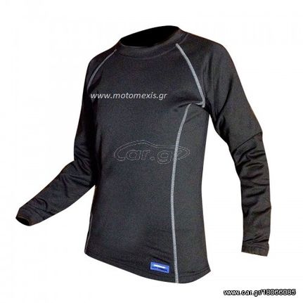 Ισοθερμική μπλούζα και παντελονι Nordcap Microfleece Jersey μαύρο THΛ 2310512033