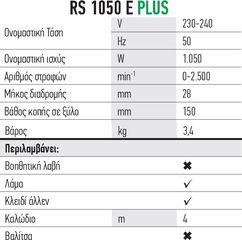FFGROUP RS 1050 E PLUS Σπαθοσέγα (41346)-thumb-1