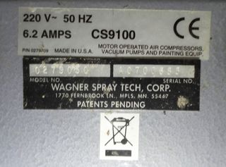 Οικοδομικά Μηχανήματα 2008 Wagner CS9100 HVLP Sprayer-thumb-6