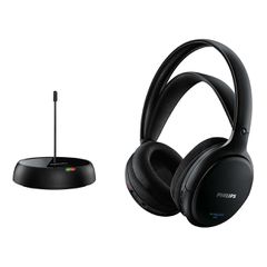 Philips Ασύρματα Ακουστικά SHC5200/10 για Τηλεόραση Hifi Μαύρο