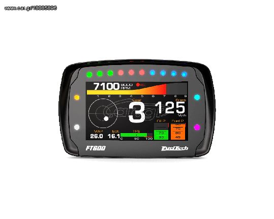 Fueltech FT600 digital dash display 4,3" + ECU (άγραφος εγκέφαλος)