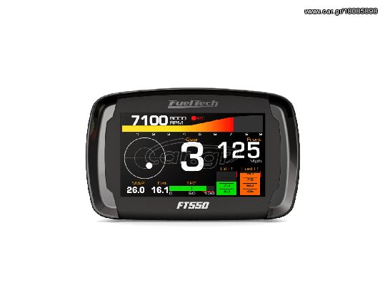 Fueltech FT550 digital dash display 4,3" + ECU (άγραφος εγκέφαλος)