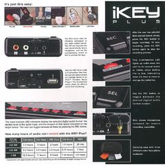DIGITAL RECORDER iKEY PLUS USB PORTABLE