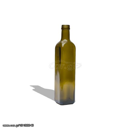 Γυάλινη φιάλη 250 ml χωρητικότητας, ιδανικής για κρασί, λάδι ή λικέρ