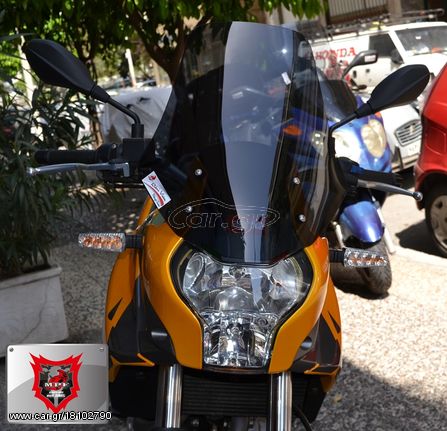 Ζελατίνα-Ανεμοθώρακας-Παρμπρίζ MPF-Rider's Vision για APRILIA Pegaso Strada/Trail/Factory XXL SIZE(Υπερυψωμένο,50εκατοστά)
