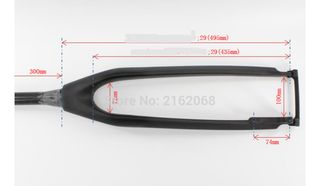Πιρουνι QIL eFU carbon 29" + 28" + 27.5"-thumb-1