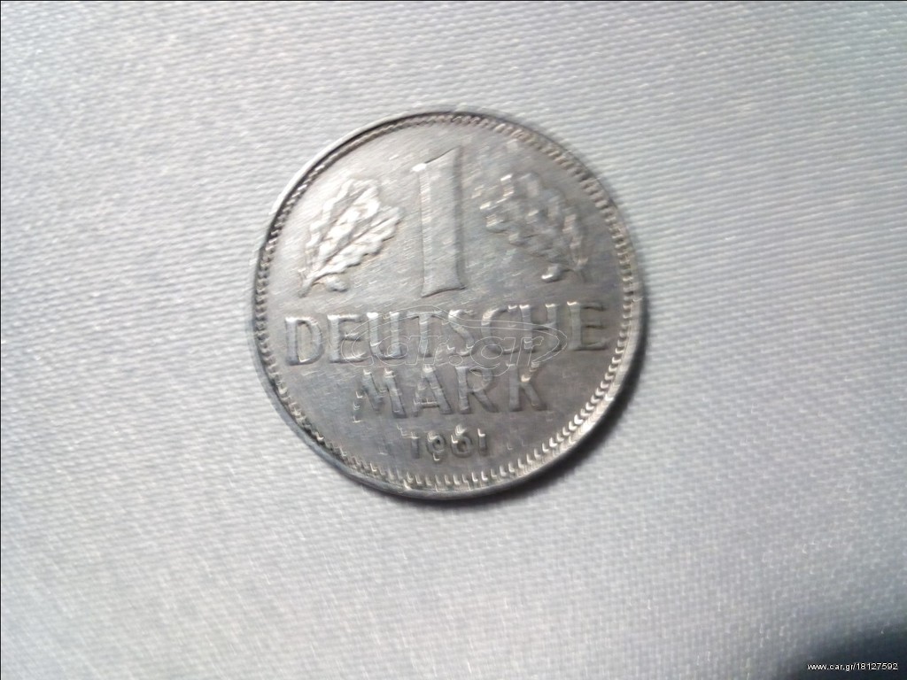 1 ΜΑRK  1961  J  ,  GERMANY 