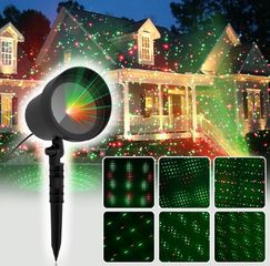 Χριστουγεννιάτικος Αδιάβροχος Προβολέας Laser Εξωτερικού Χώρου (OEM)