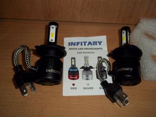 ΛΑΜΠΑ ΕΜΠΡΟΣ LED H4-6500K-TEM.ΜΕ ΑΝΕΜΙΣΤΗΡΑ Α'ΠΟΙΟΤΗΤΑ ΚΑΙ ΕΓΓΥΗΣΗ 1 ΧΡΟΝΟ