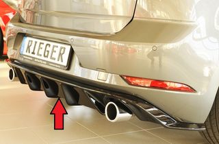 DIFFUSER RIEGER VW GOLF GTI FACE LIFT.-thumb-2