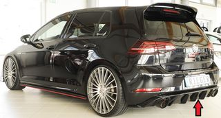 DIFFUSER RIEGER VW GOLF GTI FACE LIFT.-thumb-9