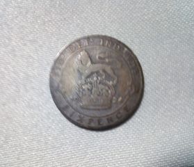 6 SIX PENCE  1924 , GR. BRITAIN , silver-thumb-1