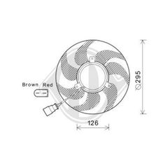 Βεντιλατέρ A/C SEAT ALTEA Hatchback / 5dr 2004 - 2009 ( 5P ) 1.2 TSI  ( CBZB  ) (105 hp ) Βενζίνη #044306470