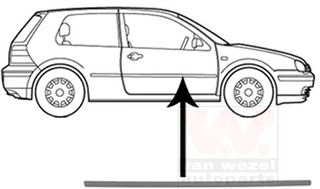 Φάσα Πόρτας VW GOLF Hatchback / 3dr 1998 - 2004 ( Mk4 ) 1.4 16V  ( AHW,AKQ,APE,AXP,BCA  ) (75 hp ) Βενζίνη #059706501
