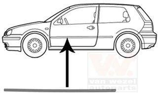 Φάσα Πόρτας VW GOLF Hatchback / 3dr 1998 - 2004 ( Mk4 ) 1.4 16V  ( AHW,AKQ,APE,AXP,BCA  ) (75 hp ) Βενζίνη #059706502