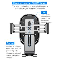 Baseus car QI wireless charger 10W-thumb-2