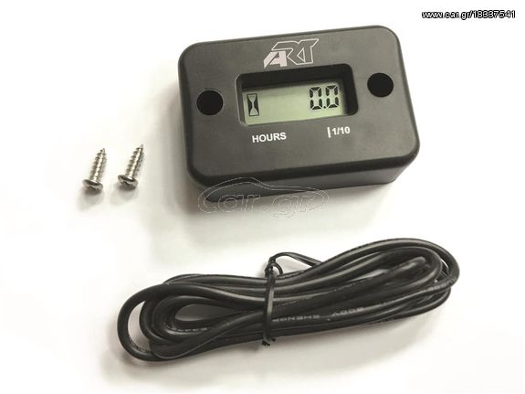 ΩΡΟΜΕΤΡΟ ART Hour Meter With Wire Black