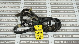 ΚΑΛΩΔΙΑ ΣΩΜΑΤΑ ΜΠΑΤΑΡΙΑΣ  HONDA NSS 250 FORZA ABS '08 / ΜΟΤΟ ΚΟΣΚΕΡΙΔΗΣ 