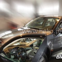 ΑΝΕΜΟΘΡΑΥΣΤΕΣ ΓΙΑ BMW X5 5D E53 1999-2006 / SSANGYONG CEO 2001+ ΖΕΥΓΑΡΙ ΑΠΟ ΕΥΚΑΜΠΤΟ ΦΙΜΕ ΠΛΑΣΤΙΚΟ HEKO - 2 ΤΕΜ.