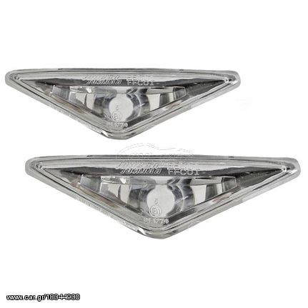 Πλαϊνά Φλας Φτερού Για Ford Focus 98-04 / Mondeo 00-07 Chrome 2 Τεμάχια