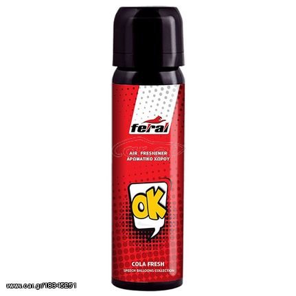 Αρωματικό Αυτοκινήτου Spray Feral Speech Collection OK 70ml