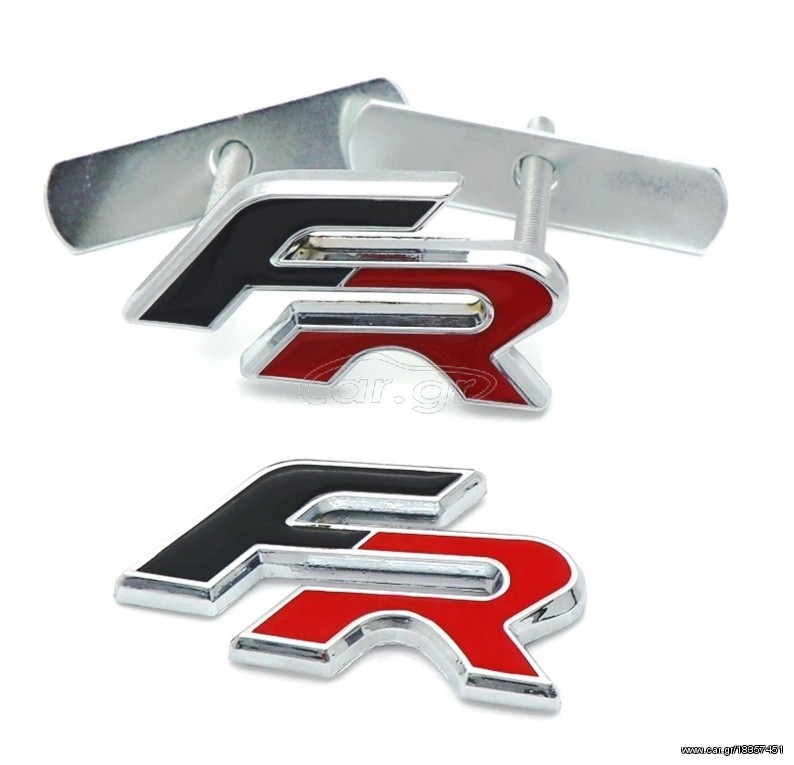 Σήμα Seat FR Μεταλλικό 