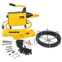 Cobra 22 Set 16 + 22 Ηλεκτρικό Μηχάνημα Καθαρισμού για Σωλήνες 20–150mm - ΑΠΟΦΡΑΚΤΙΚΑ - REMS (#172012)