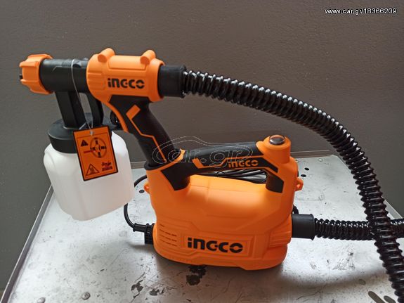 ΝΕΟ ΜΟΝΤΕΛΟ!Πιστολι βαφης ηλεκτρικο INGCO 550W ΔΕΙΤΕ VIDEO ΛΕΙΤΟΥΡΓΙΑΣ