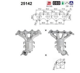 ΚΑΤΑΛΥΤΗΣ KIA CEED/PRO CEED/VENGA 1.4-1.6cc 2006- KARALOIZOS exhaust