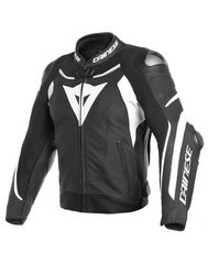 Dainese Super Speed 3 Leather Jacket Black/White