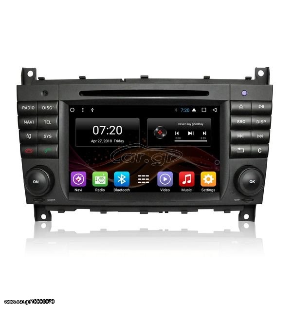 Bizzar Mercedes C Class W203 Android 7.1 Navigation Multimedia