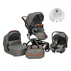 Bebe Stars Πολυκαρότσι Torro 3 Σε 1 Grey 360T-188