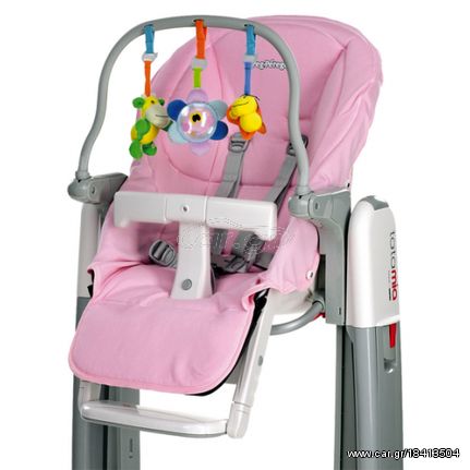 Peg Perego Προστατευτικό Κάλυμμα Και Παιχνίδι Με Ήχους Kit Tatamia Rosa 2691IN29