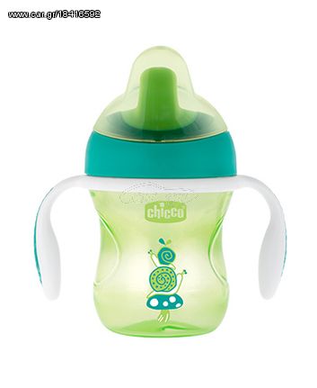 Chicco Εκπαιδευτικό Κύπελλο 6m+ 200ml Green 06921-30