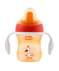 Chicco Εκπαιδευτικό Κύπελλο 6m+ 200ml Orange 06921-30