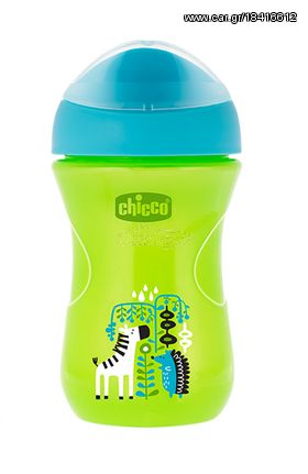 Chicco Κύπελλο Easy 12m+ 266ml Green Blue 06961-20