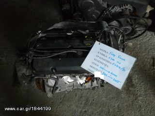 ΚΙΝΗΤΗΡΑΣ FORD FOCUS 1.6 16V,ΚΩΔΙΚΟΣ ΜΗΧΑΝΗΣ FYDB/D,100HP,MOD 2001-2005