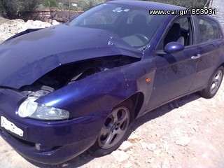 ALFA ROMEO 147 ΚΙΝΗΤΗΡΑΣ AR321 ΤΡΟΠΕΤΑ ΜΠΡΟΣΤΑ-ΠΙΣΩ,ΑΕΡΟΣΑΚΟΙ ΑIRBAGS www.saravalaki.com