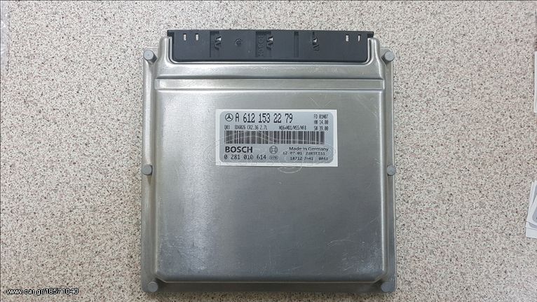 ΕΓΚEΦΑΛΟΣ ΜΗΧΑΝΗΣ MERCEDES SPRINTER A 612 153 22 79 BOSCH 0281010614