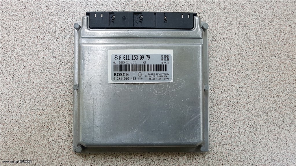 ΕΓΚEΦΑΛΟΣ ΜΗΧΑΝΗΣ MERCEDES SPRINTER A 611 153 09 79 BOSCH 0281010413