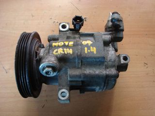 ΚΟΜΠΡΕΣΕΡ A/C NISSAN NOTE/MICRA K12  2005-2012 1400CC CR14  92600 AX80A (506021-7430) DKV-08R VALEO