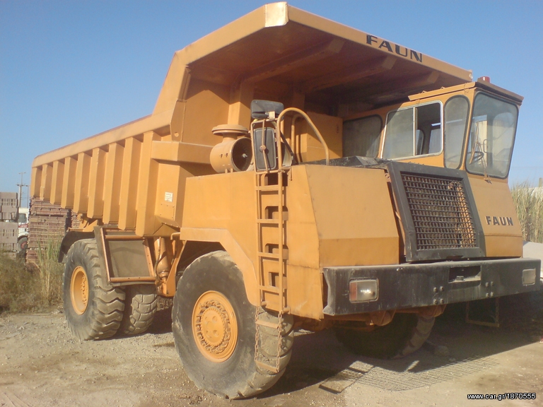 Ντάμπερ - Dumper Faun 1980 30Κ  4Χ4
