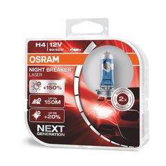 Osram Night Breaker Laser H4 12V 60/55W 64193NL-HCB – Σετ 2 τεμ.