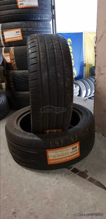 CONTINENTAL 245/45/R18 TMX:2