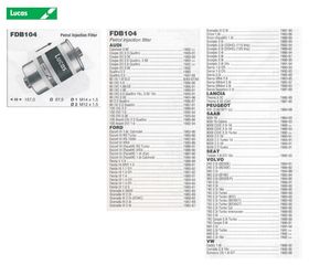 ΦΙΛΤΡΟ ΚΑΥΣΙΜΟΥ AUDI 80-100-CABRIOLET-COUPE-QUATTRO/FORD ESCORT-FIESTA-GRANADA-ORION-SCORPIO-SIERRA/LANCIA THEMA/PEUGEOT 505/SAAB 900-9000/SEAT TOLEDO/VOLVO 240-340-360-740-760-780-940/VW (LUCAS)-thumb-1