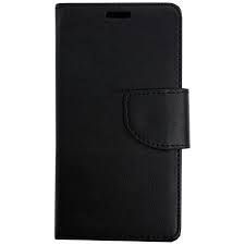 Δερμάτινη θήκη πορτοφόλι για Xiaomi Redmi Note 6 Pro ΜΑΥΡΗ (OEM)
