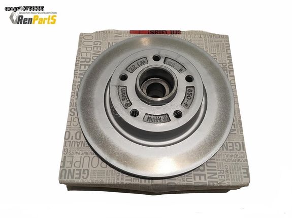 ΣΕΤ ΔΙΣΚΟΙ ΠΙΣΩ ΦΡΕΝΩΝ REAR BRAKE DISCS SET RENAULT GRAND SCENIC III ΓΝΗΣΙΟ ΑΝΤΑΛΛΑΚΤΙΚΟ